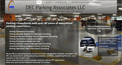 Desktop Screenshot of dec-parking.com