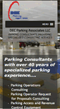 Mobile Screenshot of dec-parking.com